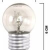Pack x 10 Lámparas Gota Incandescente 10w - Image 3